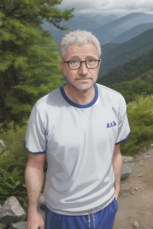 A reincarnated old man